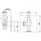 Kohlman Gixs bateria prysznicowa podtynkowa QW220G