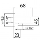 Vicario Quadra kompletny zestaw prysznicowy TQZES30