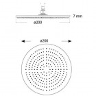 Vicario Ovale kompletny zestaw prysznicowy TOZES20