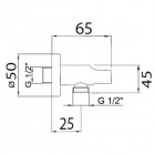 Vicario Ovale kompletny zestaw prysznicowy TOZES20