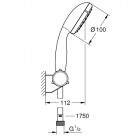 Grohe Tempesta 100 zestaw prysznicowy 2760110E