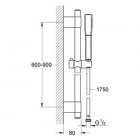Grohe Grandera zestaw natryskowy Stick