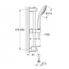 Grohe Euphoria 110 Mono zestaw prysznicowy 27266001