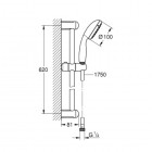 Grohe Tempesta 100 zestaw prysznicowy 27853001