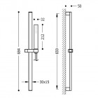 Tres Project Slim zestaw natryskowy 03452602