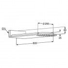 Kludi A-QA deszczownica 648700500