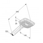 Kludi Freshline słuchawka prysznicowa 645000500