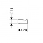 Hansgrohe Logis wieszak