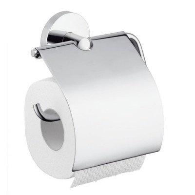 Hansgrohe Logis uchwyt na papier toaletowy z klapką
