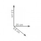 Gedy Hotel mydelniczka długa wisząca