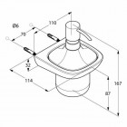 Kludi Ambienta dozownik na mydło