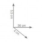 Gedy Colorado wieszak podwójny