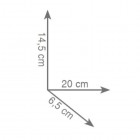 Gedy Colorado wieszak ring