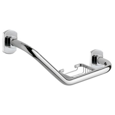 Gedy Hotel uchwyt wannowy z mydelniczką