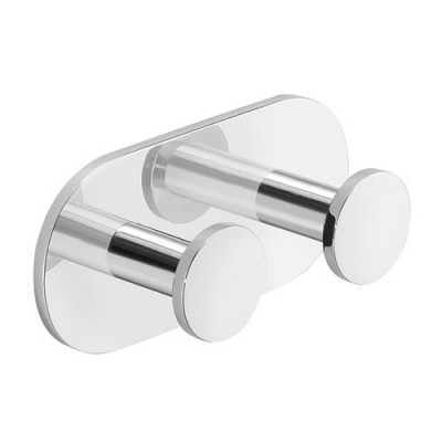 Gedy Hotel wieszak punktowy podwójny - przyklejany D026