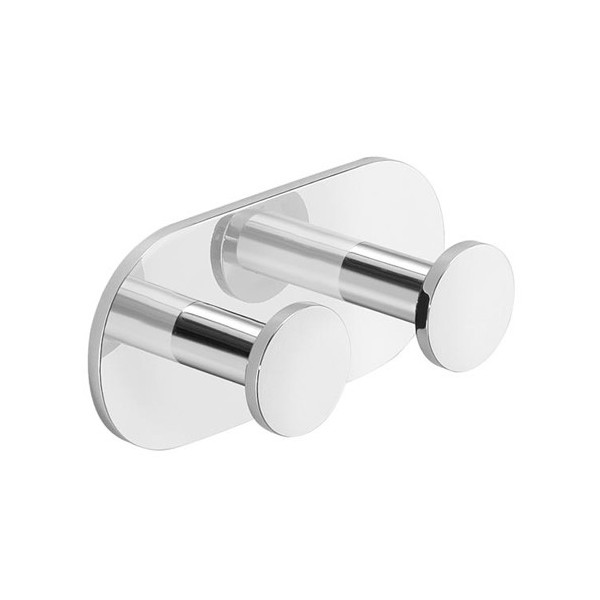 Gedy Hotel wieszak punktowy podwójny - przyklejany D026