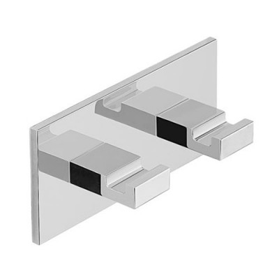 Gedy Hotel wieszak punktowy podwójny - przyklejany D126