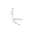 Gedy Elba uchwyt wannowy wiszący