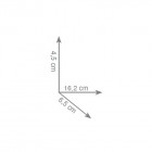 Gedy Elba uchwyt na papier wiszący