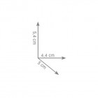 Gedy Elba wieszak punktowy wiszący