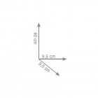 Gedy Elba szczotka WC stojąca