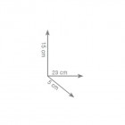 Gedy Pirenei wieszak na ręcznik ring wiszący