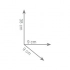 Gedy Atena szczotka WC stojąca