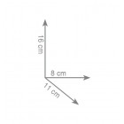 Gedy Glamour dozownik na mydło wiszący 5781