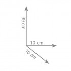 Gedy Glamour szczotka WC stojąca