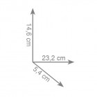 Gedy Kent wieszak na ręcznik ring