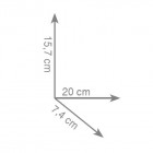 Gedy Edera wieszak na ręcznik ring