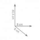 Gedy Lounge szczotka WC stojąca 5433