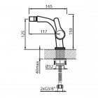 Vedo Cento bateria bidetowa VBC1002