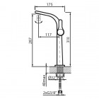 Vedo Cento bateria umywalkowa VBC1003