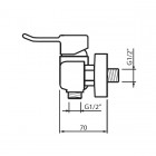 Vedo Cento bateria prysznicowa VBC1005