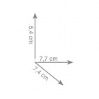 Gedy Edera wieszak punktowy