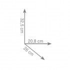 Gedy Argenta kubełek okrągły 5l 2709