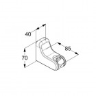Kludi Freshline uchwyt prysznicowy 645520500