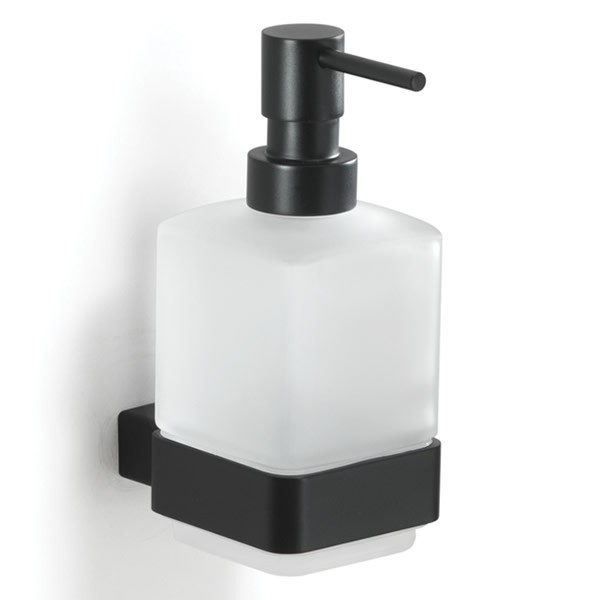 Gedy Lounge dozownik na mydło wiszący czarny