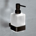 Gedy Lounge dozownik na mydło wiszący czarny