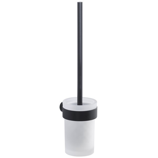 Gedy Pirenei szczotka WC wisząca czarna