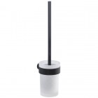 Gedy Pirenei szczotka WC wisząca czarna