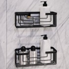 Gedy Koszyk prysznicowy czarny