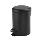 Gedy Kubełek na śmieci 3 l czarny mat