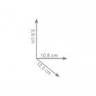 Gedy Eros mydelniczka wisząca czarna