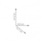 Gedy Eros dozownik na mydło czarny