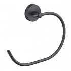 Gedy Eros wieszak na ręcznik ring czarny