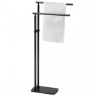 Gedy stojak na ręczniki czarny