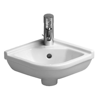 Duravit Starck 3 umywalka mała narożna 44 x 38cm