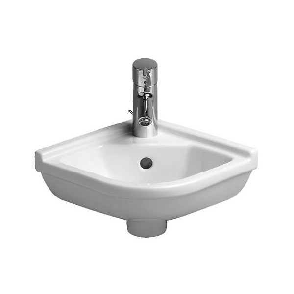Duravit Starck 3 umywalka mała narożna 44 x 38cm